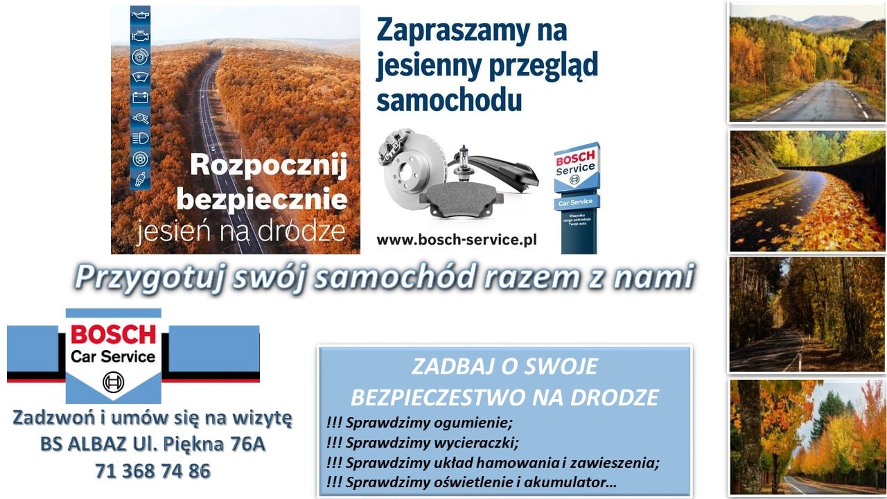 Bezpieczna jesień z BCS Albaz